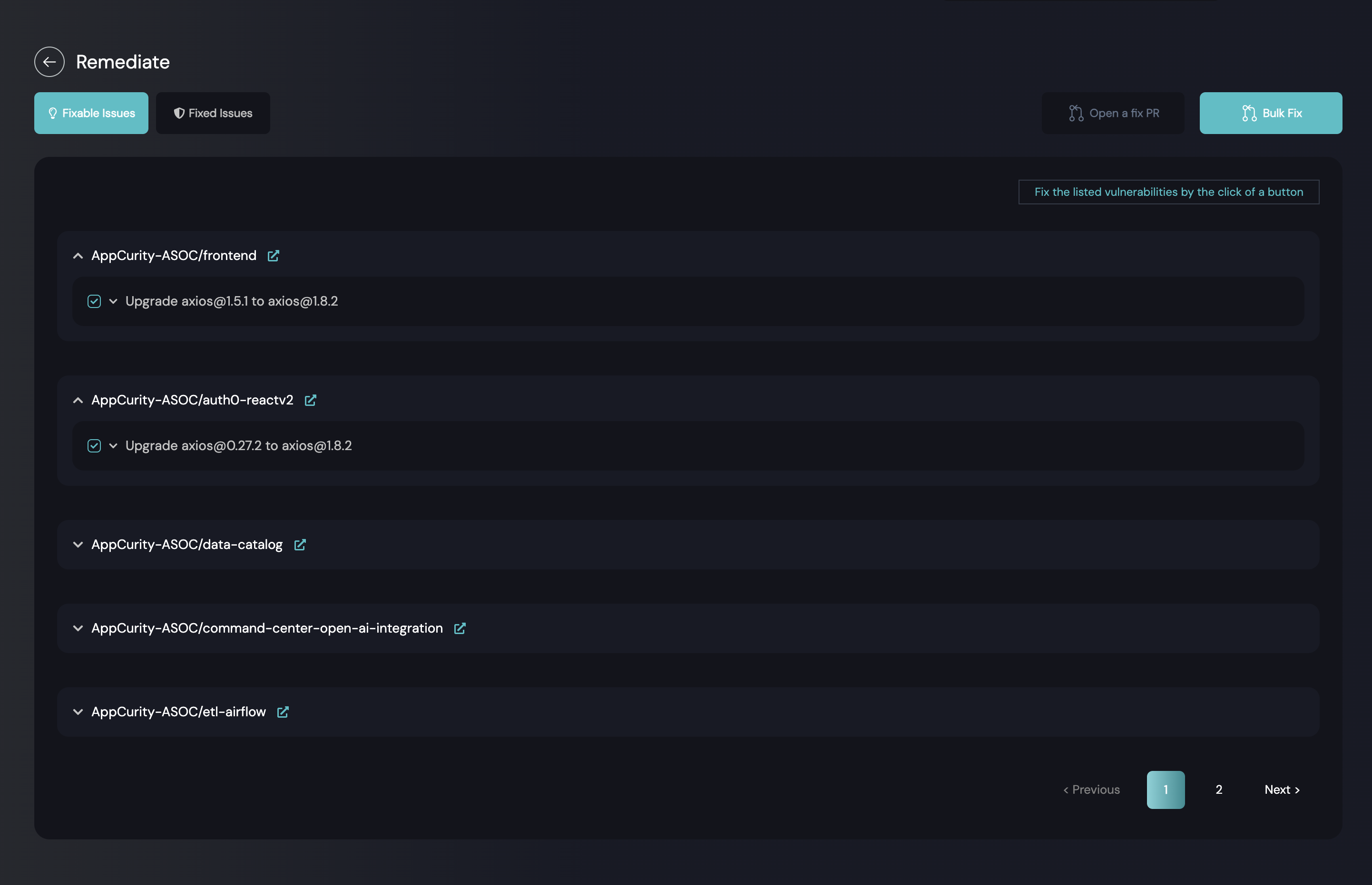 Command Center Demos